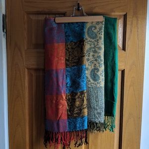 Pashmina scarves - bundle of 3